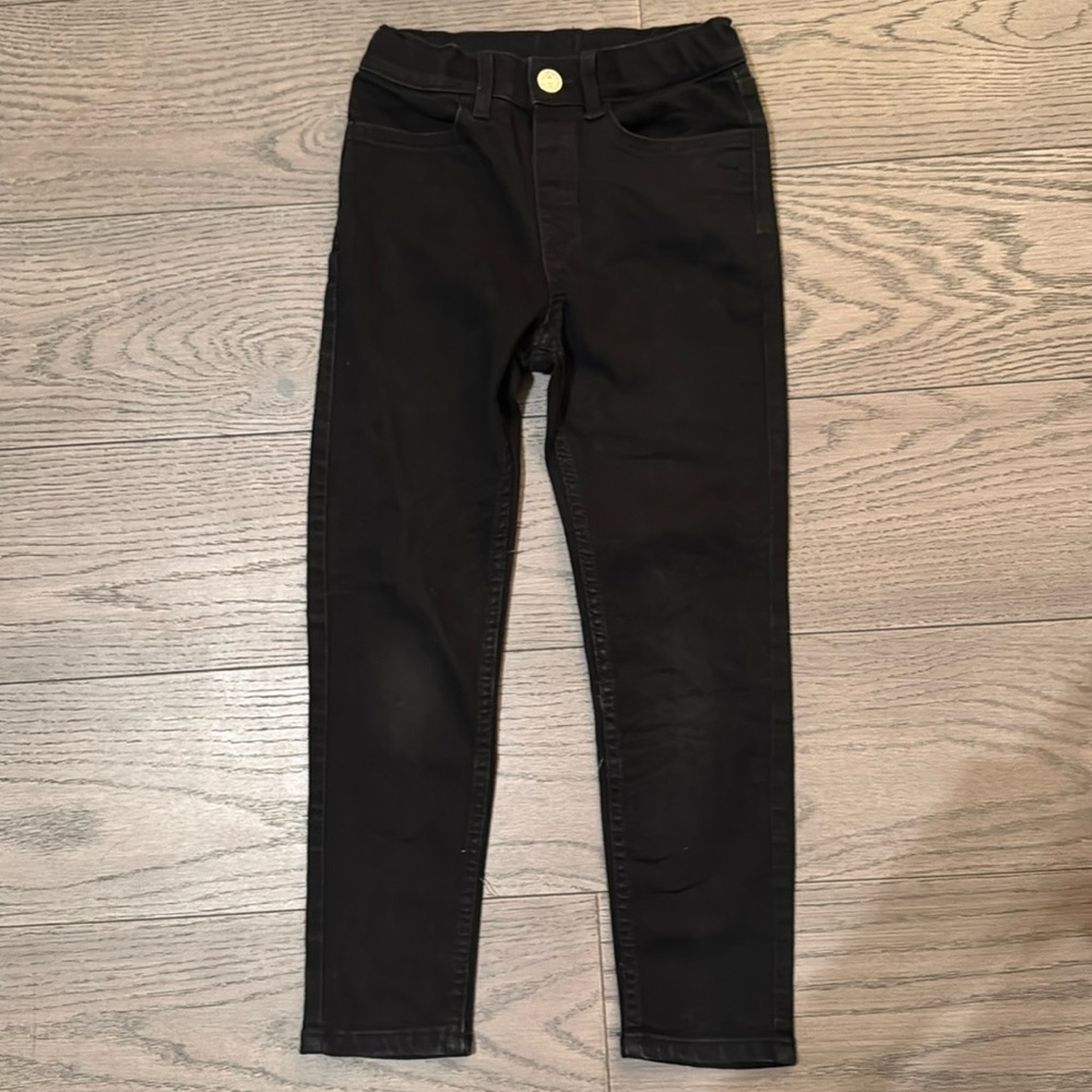 H&M Boys Slim Fit black jeans - size 6 US
